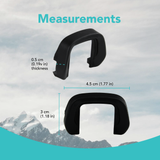 Foto&Tech Rubber Eyecup for EOS R Mirrorless Cameras, Eyepiece Viewfinder